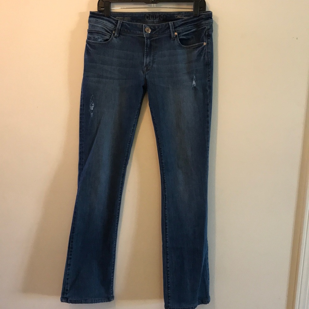 Dl1961 Cindy Slim Boot Jeans Distressed